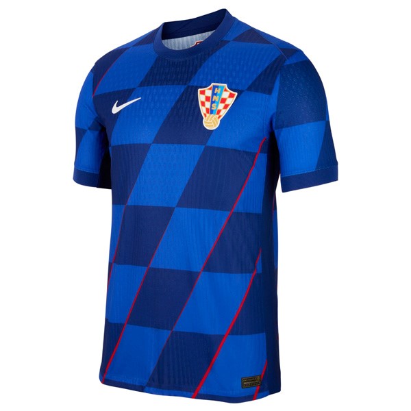 Tailandia Camiseta Croacia Replica Segunda Ropa 2024